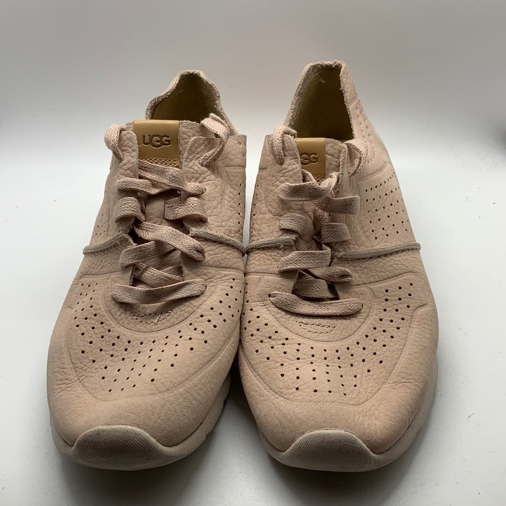 UGG Australia Shoes Tye Leather Sneaker US 8